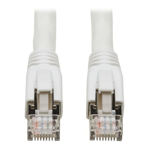 Tripp Lite Cat8 Patch Cable 25G/40G Snagless 3Ft N272-003-WH